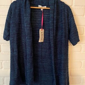 The Limited Deep Blue Cardigan - In the Knit capsule